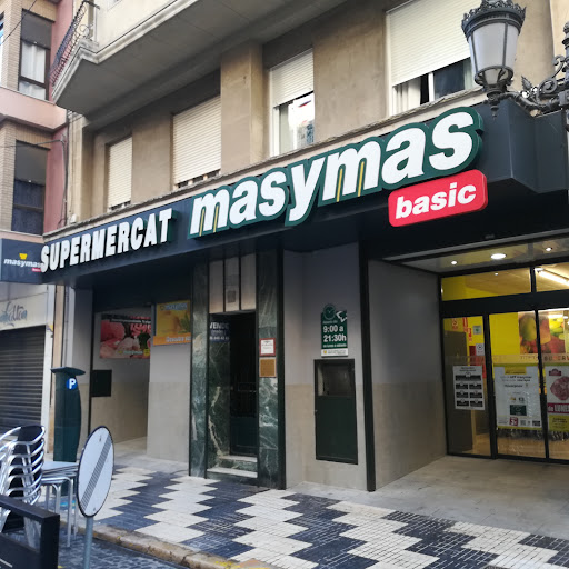 Supermercat Mas Y Mas ubicada en Algemesí (Valencia)