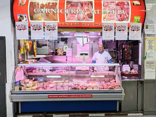 Carnicería Alegría ubicada en Espinardo (Murcia)