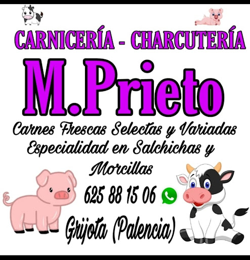 M. Prieto Carnicería ubicada en Grijota (Palencia)