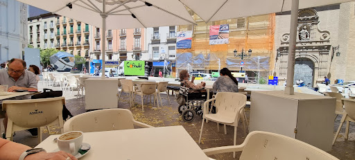 La terraza del teatro ubicada en Zaragoza (Zaragoza)