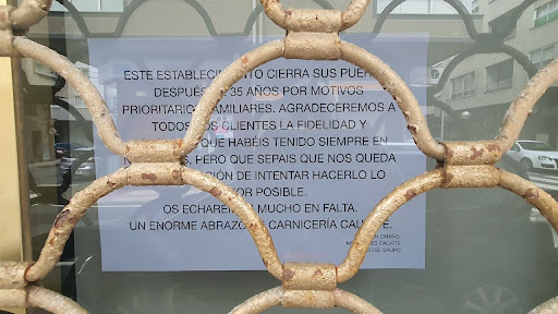 Carnicería Calvete ubicada en Arteixo (A Coruña)