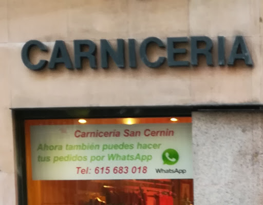 Carnicería San Cernín ubicada en Pamplona (Navarra)