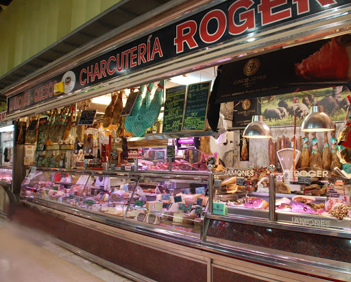 Charcutería Jamones Roger ubicada en Valencia (Valencia)