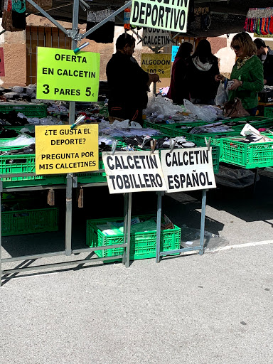 Mercadillo ubicada en Ezcaray (La Rioja)