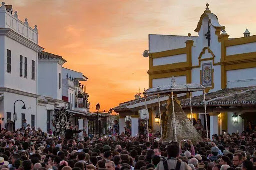 Casa Hermandad de La Palma del Condado ubicada en El Rocío (Huelva)