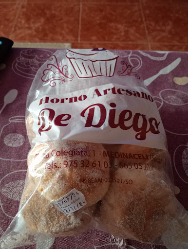 Panadería De Diego ubicada en Medinaceli (Soria)