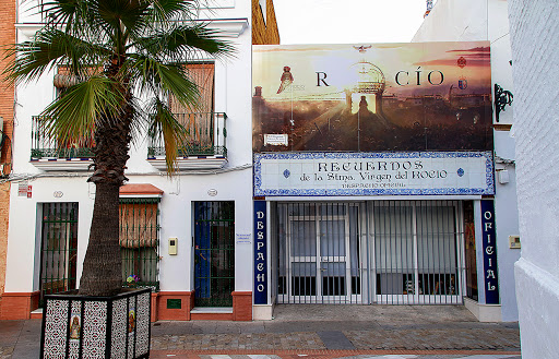 Despacho oficial de recerdos de la hermandad matriz de Nuestra Señora del Rocio ubicada en Almonte (Huelva)