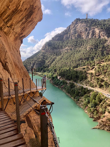 Caminito del Rey . North Access ubicada en Ardales (Málaga)