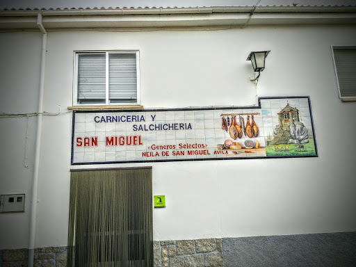 Cárnicas y Embutidos San Miguel ubicada en Neila de San Miguel (Ávila)