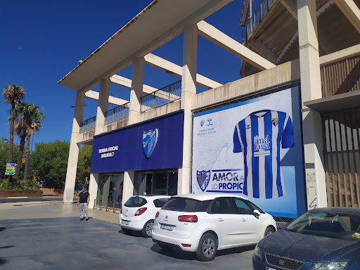 Official Store Málaga CF La Rosaleda ubicada en Málaga (Málaga)