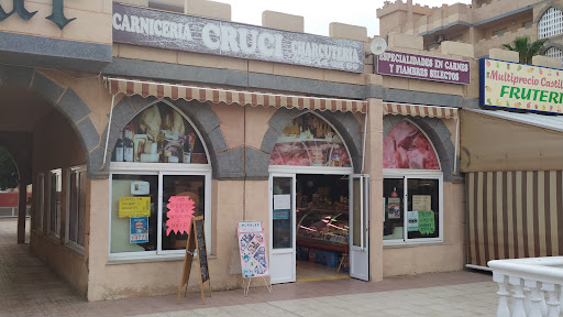 Carnicería Charcutería Cruci ubicada en La Manga (Murcia)