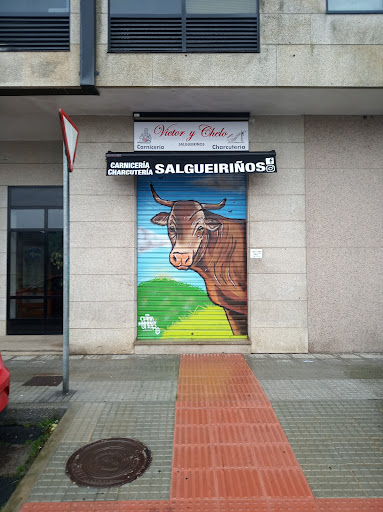 Carnicería Salgueiriños ubicada en Santiago de Compostela (A Coruña)