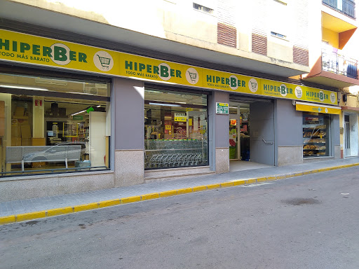 Supermercado Hiperber Ibi ubicada en Ibi (Alicante)