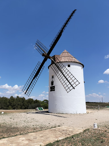 Molino "El Gigante" - Museo de la molienda ubicada en Mota del Cuervo (Cuenca)