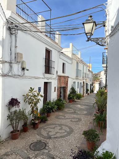 Casco histórico de Frigiliana ubicada en Frigiliana (Málaga)