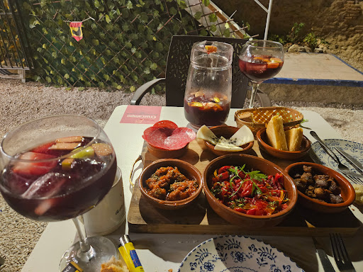 Terraza Casa del Rey Moro ubicada en Ronda (Málaga)