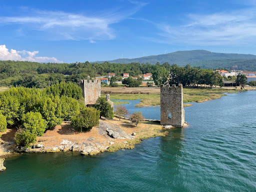 Torres do Oeste ubicada en Catoira (Pontevedra)