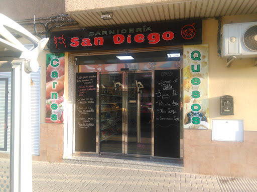 Carnicería San Diego ubicada en Lorca (Murcia)