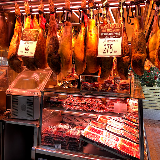 Mercat de la Boqueria ubicada en Barcelona (Barcelona)
