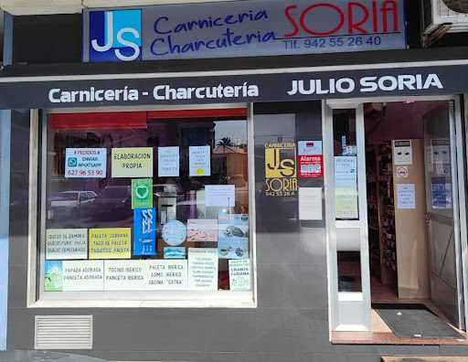 Carnicería Julio Soria ubicada en Puente San Miguel (Cantabria)