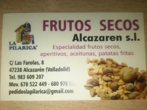 Frutos Secos Alcazaren ubicada en Alcazarén (Valladolid)