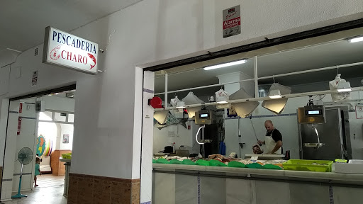 Pescadería Charo ubicada en Matalascañas (Huelva)