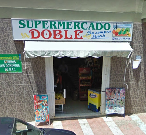 Supermercado Doble ubicada en Icod de los Vinos (Santa Cruz de Tenerife)