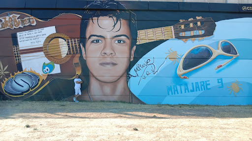 Graffiti "Migue Benitez" Homenaje de Cosa.v ubicada en Jerez de la Frontera (Cádiz)