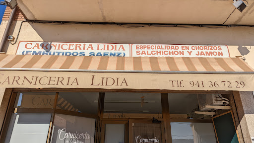 Carniceria Lidia (Embutidos Saenz) ubicada en Badarán (La Rioja)