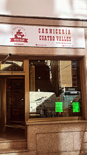 Carnicería Cuatro Valles ubicada en Villablino (León)