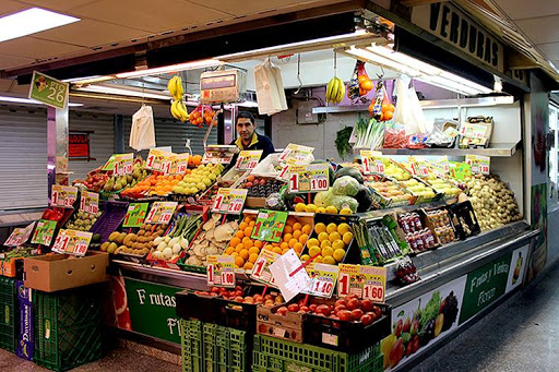 Mercado de la Constitución ubicada en Móstoles (Madrid)