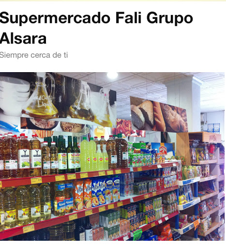 Supermercado Fali Alsara Paterna ubicada en Paterna del Campo (Huelva)