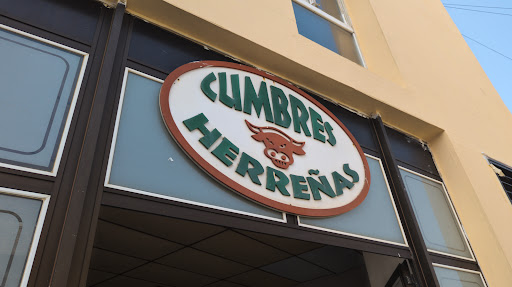 Carnicería Charcutería Cumbres Herreñas ubicada en Villa de Valverde (Santa Cruz de Tenerife)