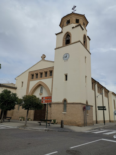 San Juan Bautista Church ubicada en San Juan de Mozarrifar (Zaragoza)