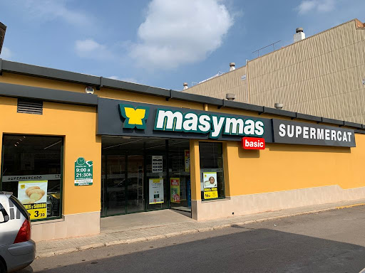 Supermercado masymas basic ubicada en Betxí (Castellón)