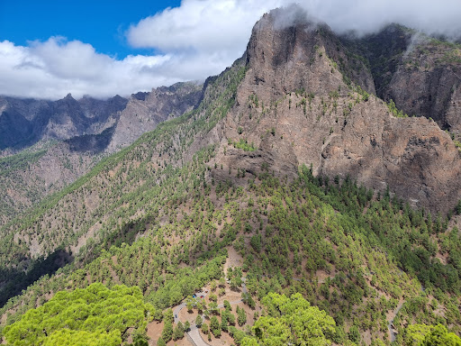 Mirador de Los Roques ubicada en El Paso (Santa Cruz de Tenerife)