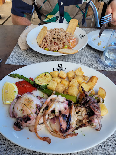 Restaurante La Marina ubicada en Cala Figuera (Islas Baleares)